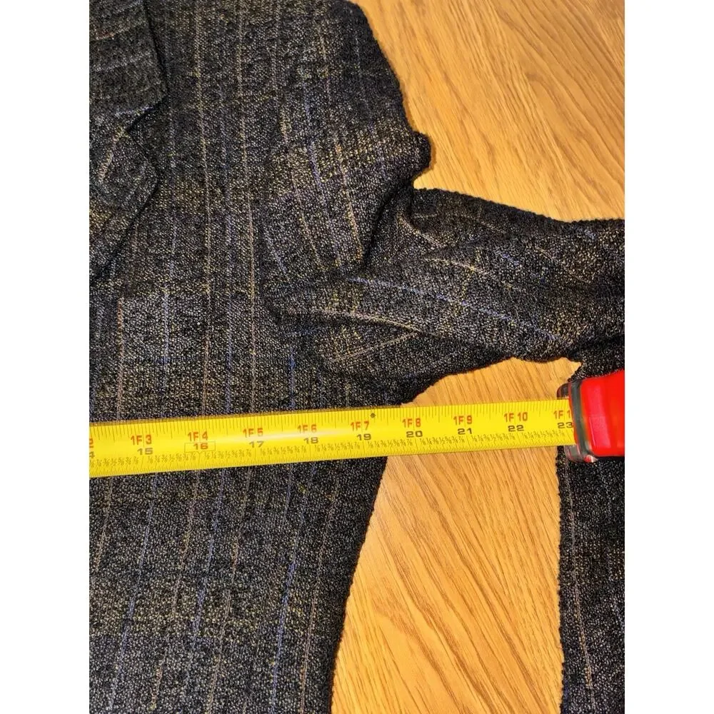 Missoni Uomo Tweed Blazer Mens 48R Wool Woven Made In Italy Wool Silk Mohair